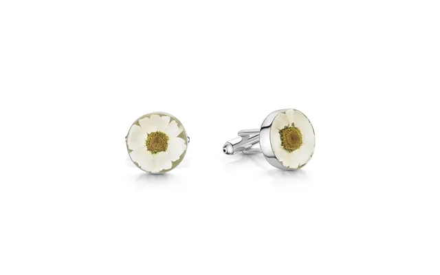 Poppy Round Cufflinks