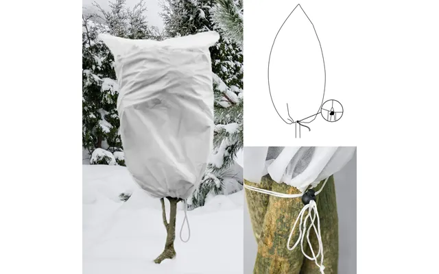 Protective Plant Cover - 50gsm Sack With Cord