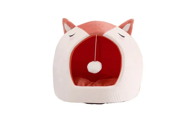 Removable And Washable Pet Nest With Funny Cat Ball - Yurt L
