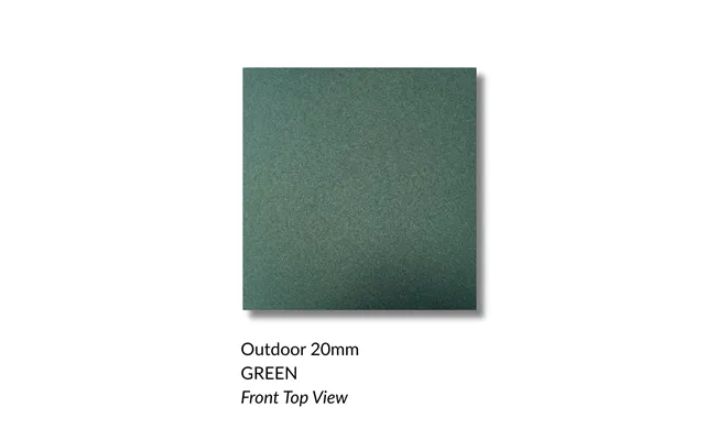 Rubber Cow Mattress 3 Colours - Green 20mm