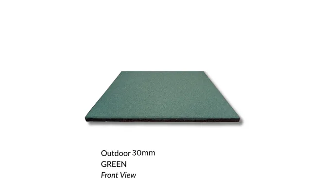 Rubber Cow Mattress 3 Colours - Green 30mm
