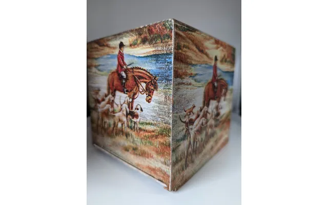 Silver Steed Tissue Boxes - Hunting