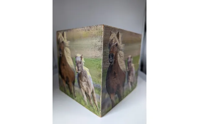 Silver Steed Tissue Boxes - Mare And Foal 2