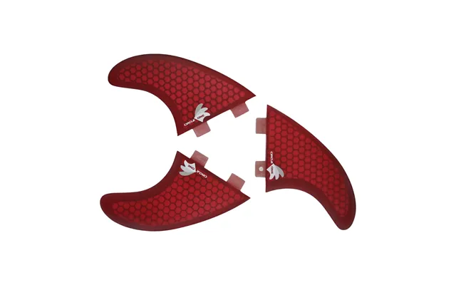 Surfboard Fins Thruster Set 3 Fin Honeycomb - Fcs L & Fcs Ll Compatible M5 Spec
