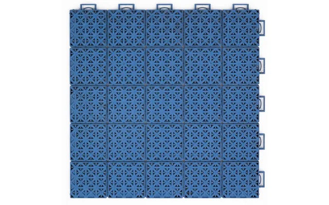Tennis Court System Doubles Includes Court Markings - Light Blue
