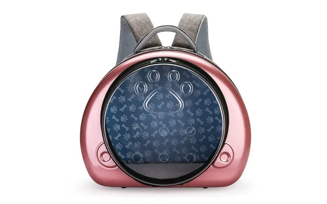 Transparent Space Capsule Pet Portable Breathable Cat Diaper Bag - Rose Gold Big Cover