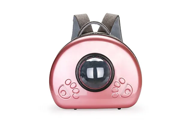 Transparent Space Capsule Pet Portable Breathable Cat Diaper Bag - Rose Gold Small Cover