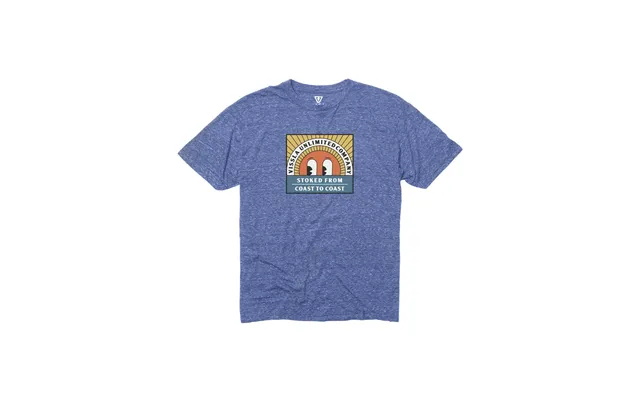 Vissla Coastal Boys Ss Tee - Royal Heather M