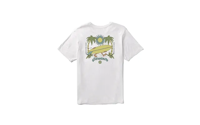 Vissla Out There Boys Tee - White Xl