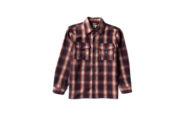 Vissla Woody Woven Shirt - Fired Brick L
