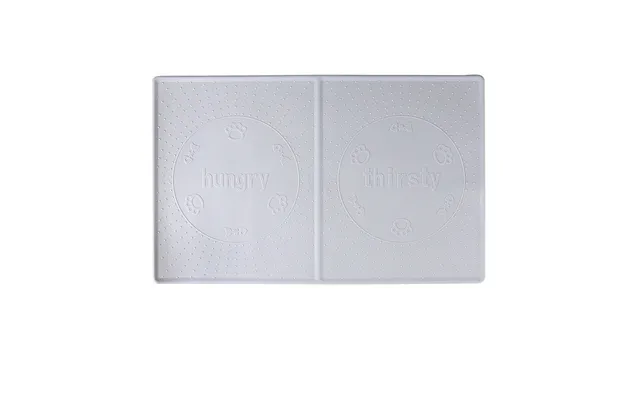 Waterproof And Oilproof Pet Placemat - Grey Large
