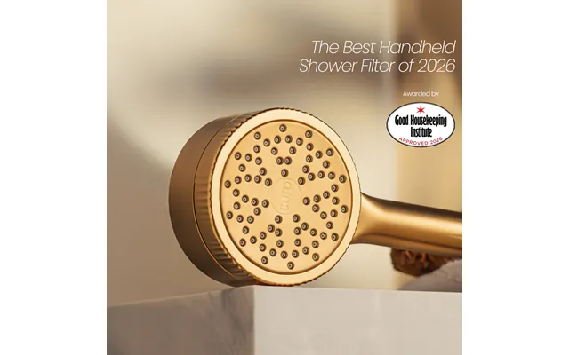 Filtered Shower Head - Brushed Gold