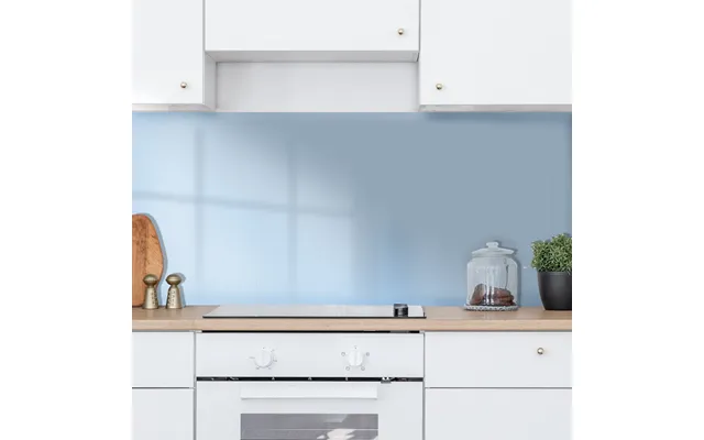 Baby Blue Splashback - Custom Size