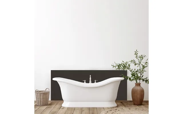 Black Aluminium Splashback - Custom Size