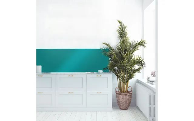 Brilliant Petrol Splashback - Custom Size