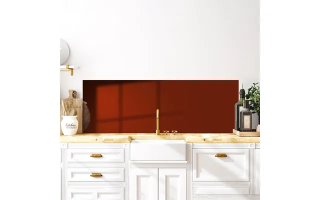 Burnt Safari Splashback - Custom Size