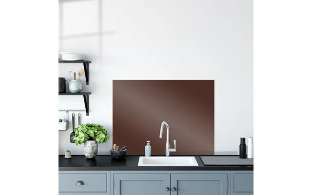 Chestnut Glass Splashback - Various Sizes