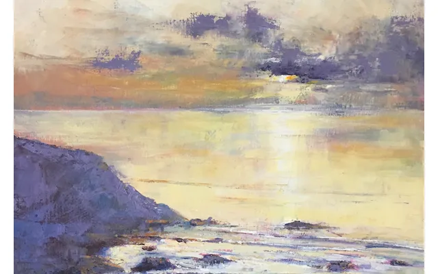 Golden Ocean Splashback - Custom Size
