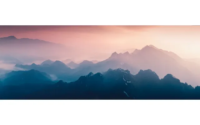 Great Wall At Sunset Splashback - Custom Size