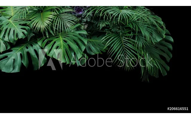 Jungle Shrub Splashback - Custom Size