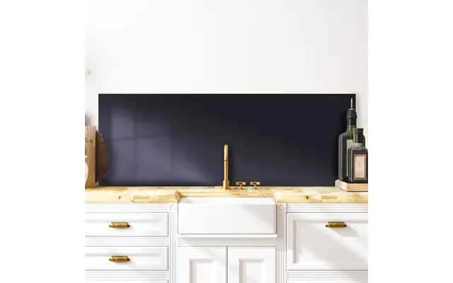 Midnight Blue Splashback - Custom Size