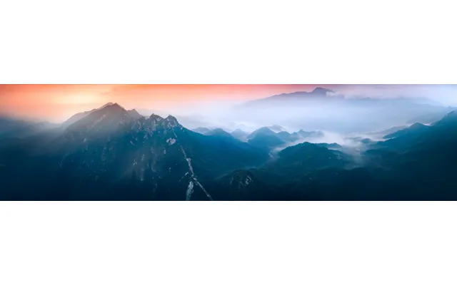 Sunrise Over The Great Wall Splashback - Custom Size