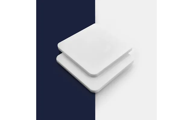 100% Recycled White Greencast Acrylic Sheet Gloss Finish - 3
