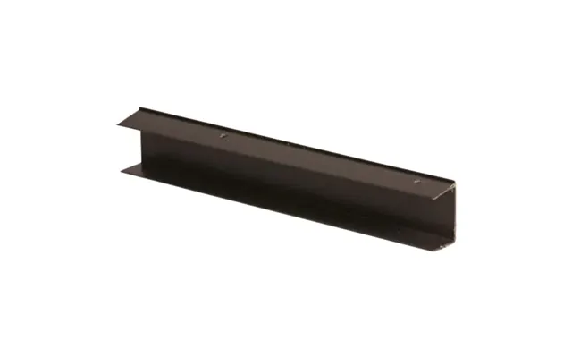 10mm Upvc Twinwall Sheet Closure 2100mm - Brown