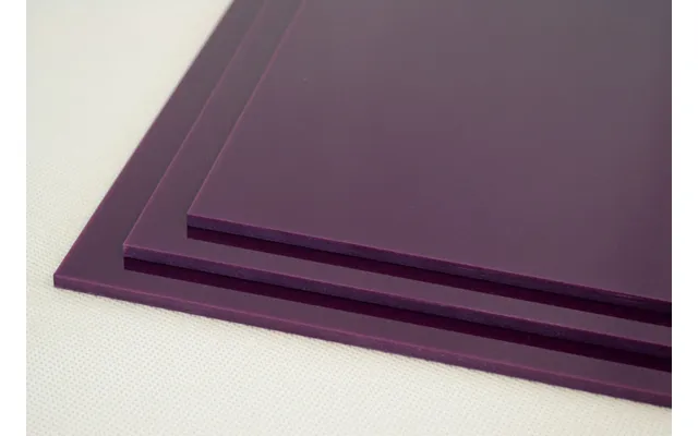 Aubergine Purple Acrylic Sheet Gloss Finish - 3.0 Mm