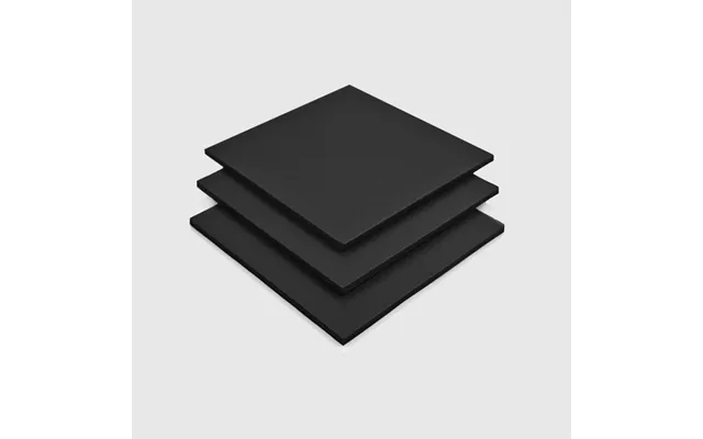Black Foamex Pvc Foam Board Matte Finish - 5.0 Mm