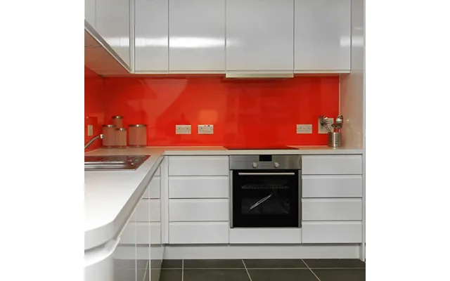 Red Acrylic Splashback Gloss Finish - 3.0 Mm