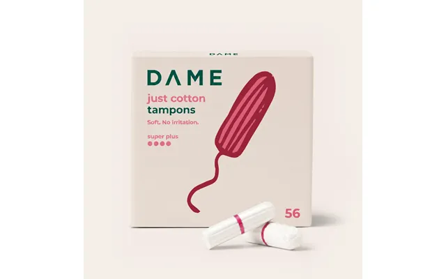Organic Tampons Value Pack Absorbency Super Plus 56