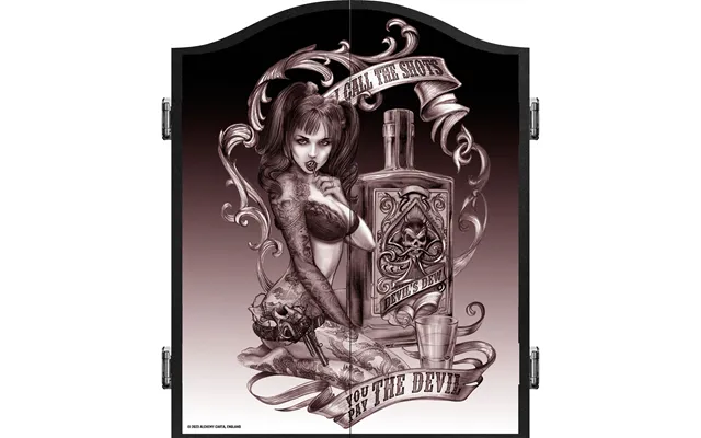 Alchemy Dartboard Cabinet - Official Licensed