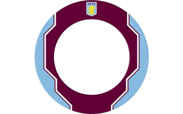 Aston Villa Fc Dartboard Surround - Official Licensed