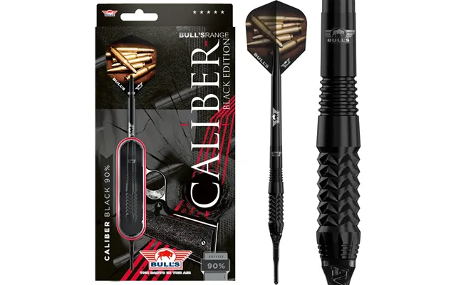 Bull's Nl Caliber Black Darts - Soft Tip