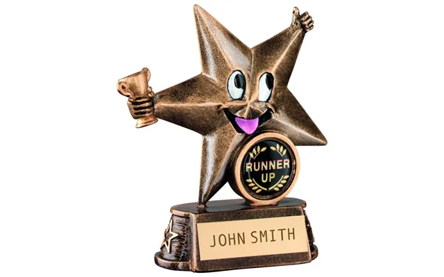 Comic Star Darts Trophy - Runner Up Award