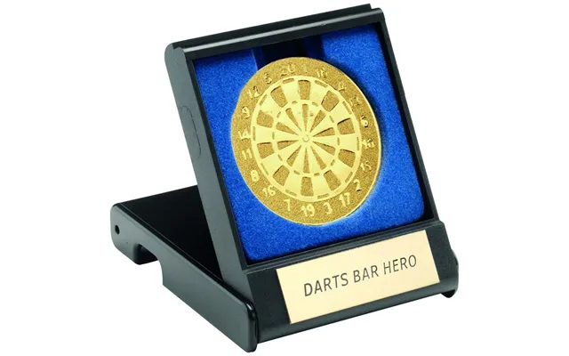Dartboard Medal - In Plastic Presentaton Box