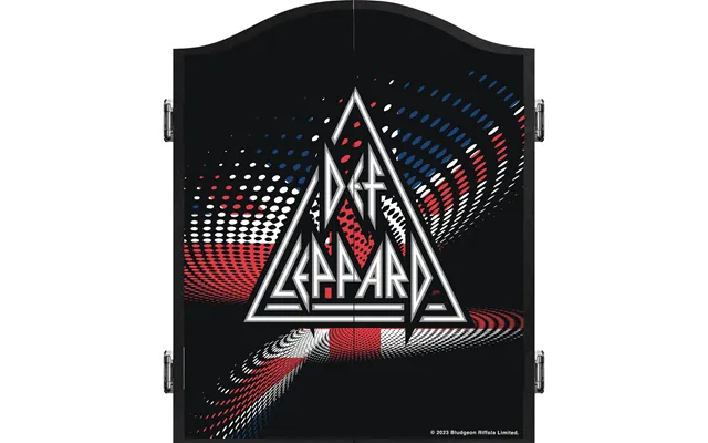 Def Leppard Dartboard Cabinet - Official Licensed