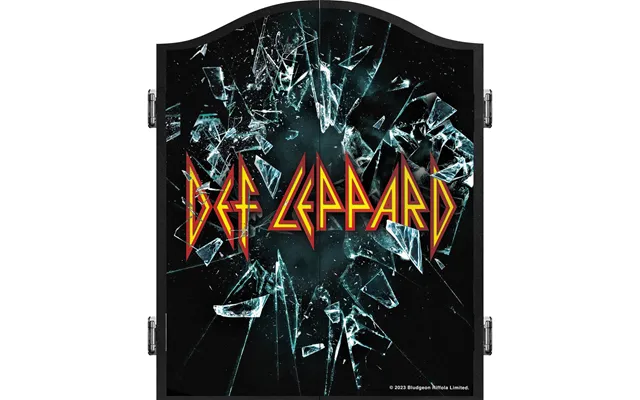 Def Leppard Dartboard Cabinet - Official Licensed