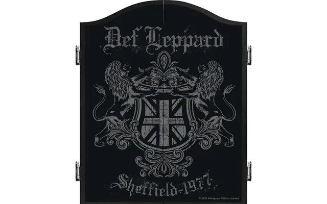 Def Leppard Dartboard Cabinet - Official Licensed