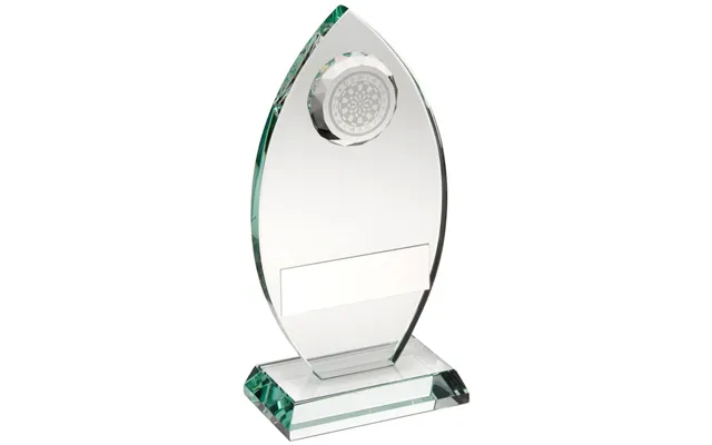 Glass Award - Jade Glass Trophy