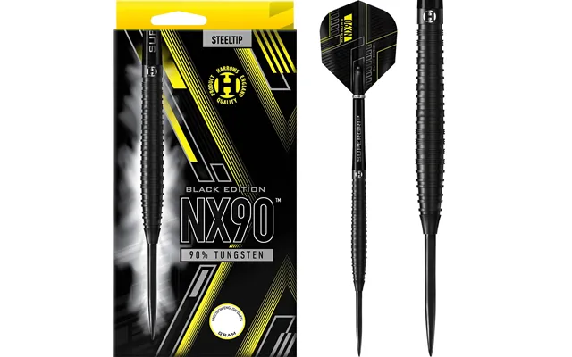 Harrows Nx90 Black Darts - Steel Tip