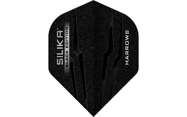 Harrows Silika Dart Flights - Black Edition