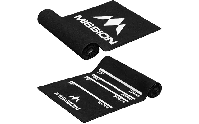 Mission Carpet Dart Mat - Non Slip Back