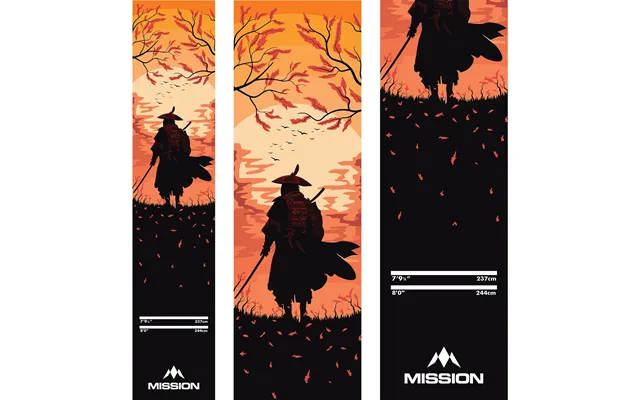Mission Carpet Darts Mat - Non Slip Back