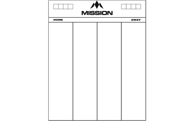 Mission Marker Boards - Drywipe Scoreboard