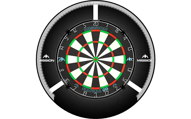 Mission Torus 270 Dartboard Lighting - Bright White Light