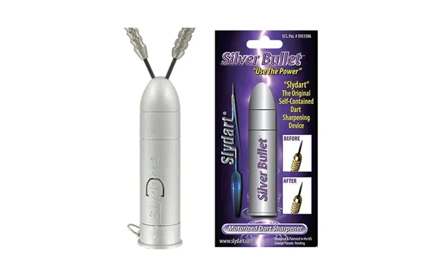 Professional Slydart Motorised Dart Point Sharpener - Silver Bullet