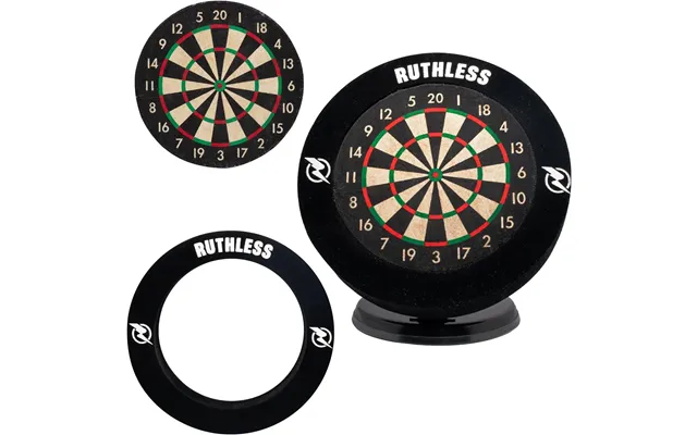 Ruthless Mini Desktop Dartboard And Surround Set