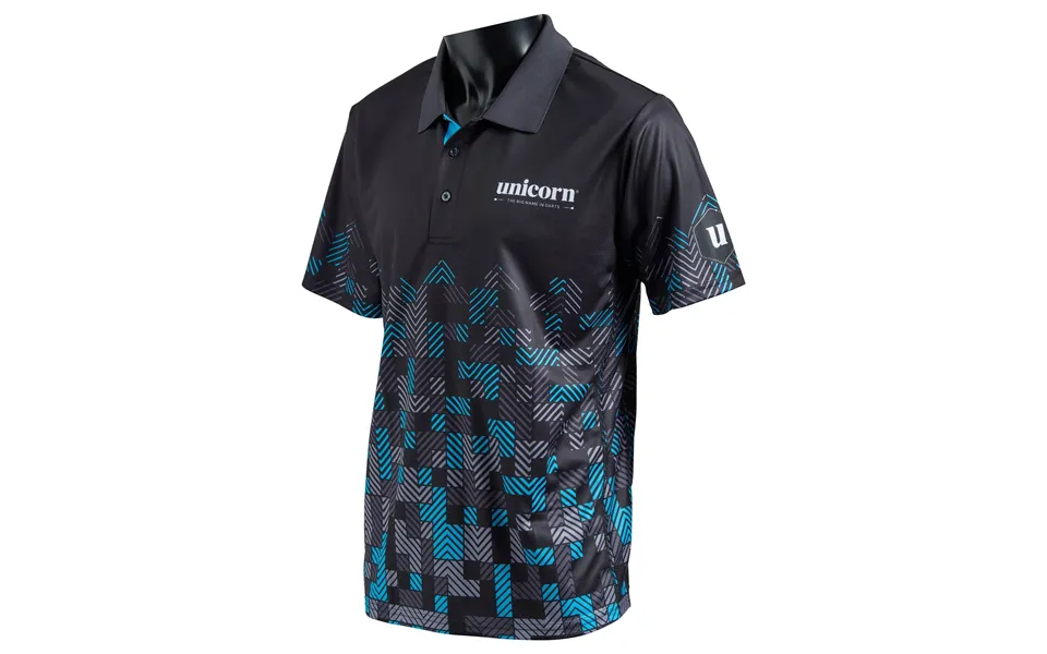 Unicorn Pro-tech Digital Dart Shirt - Blue